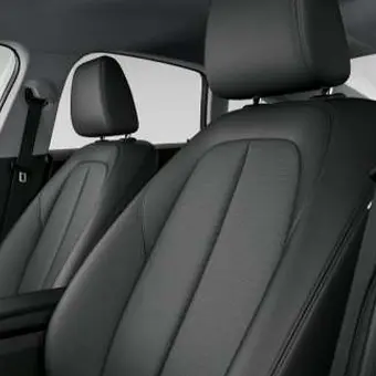 Sport seats for driver and front passenger.