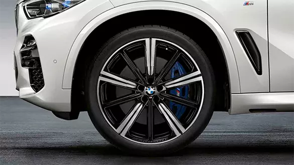 BMW Wheels - 22 inch - 749 M Jet Black, gloss-lathed