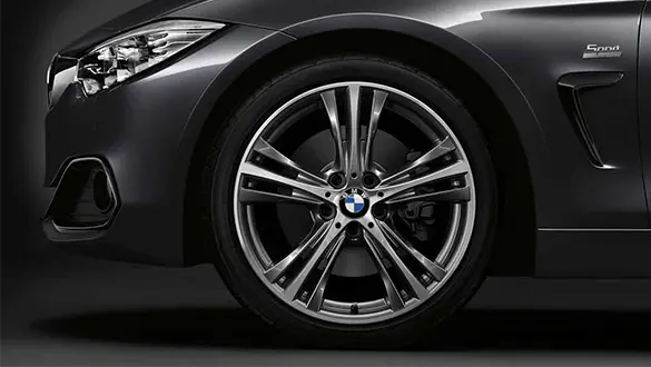 BMW Wheels - 4 Series - 19 inch - 407 ferricgrey glanzgedreht