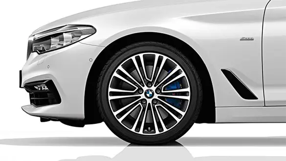 BMW Wheels - 5 Series - 18 inch - 634 Orbit Grey, gloss-lathed
