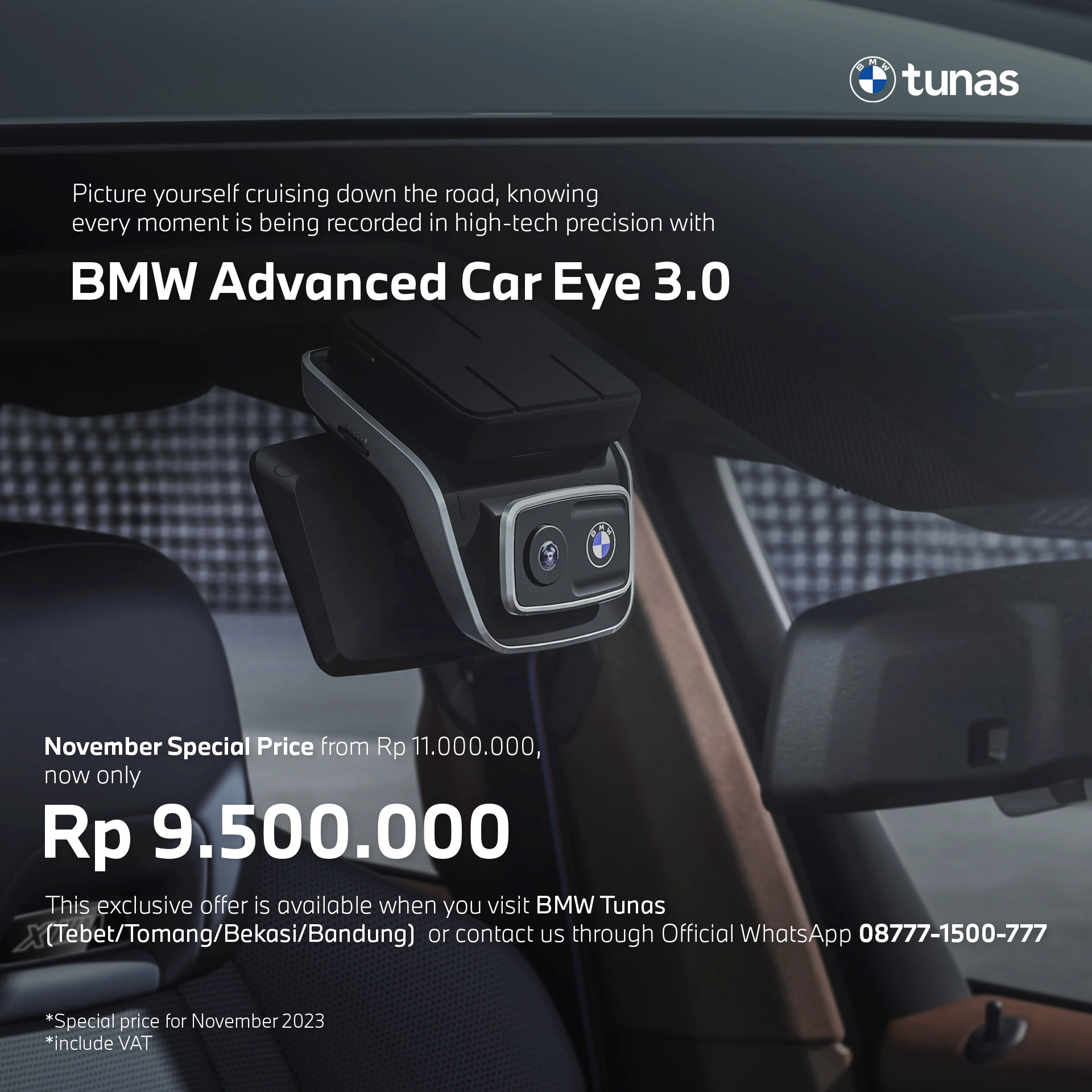promo bmw advanced car eye 3.0